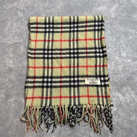 vintage burberry nova check lambswool scarf|Vintage Burberry Nova Check Lambswool Scarf .